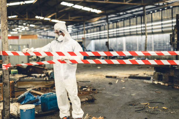 Professional Hoarding Cleanup technician working in Brandon, WI